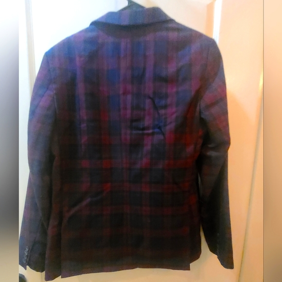 Mens Plaid Blazer - Picture 4 of 4